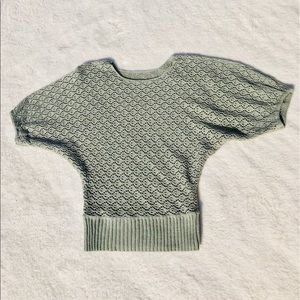 Short-Sleeved Sweater